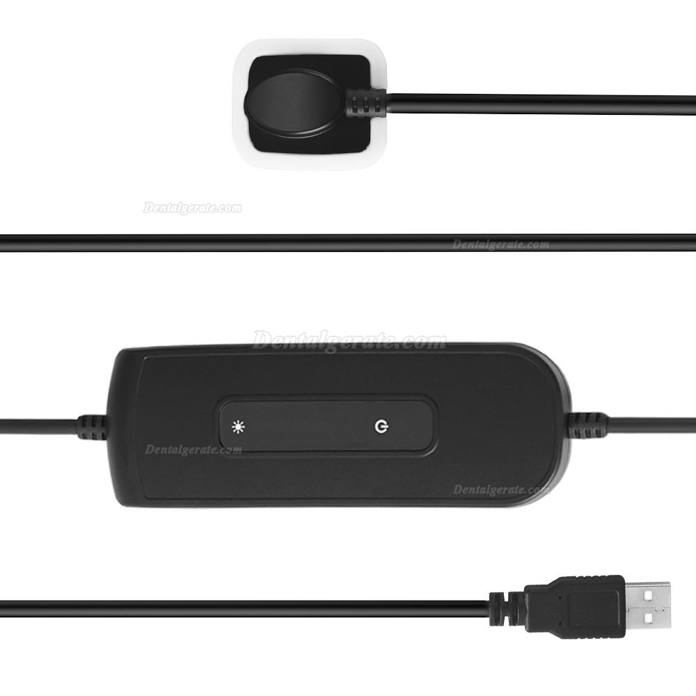 Dental USB Digitaler Intraoral R&ouml;ntgensensor mit R&ouml;ntgenhalter & 500 St&uuml;ck Schutzh&uuml;lle